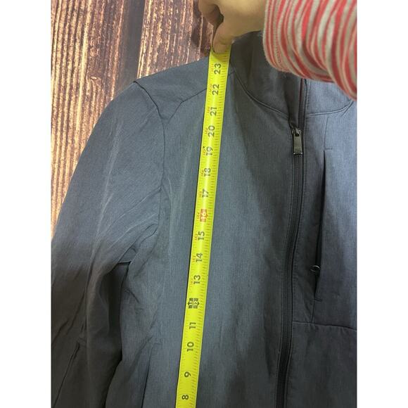 Chick-Fil-A Oobe Small Soft Shell Full Zip Jacket Navy Blue Employee Uniform - Picture 6 of 7